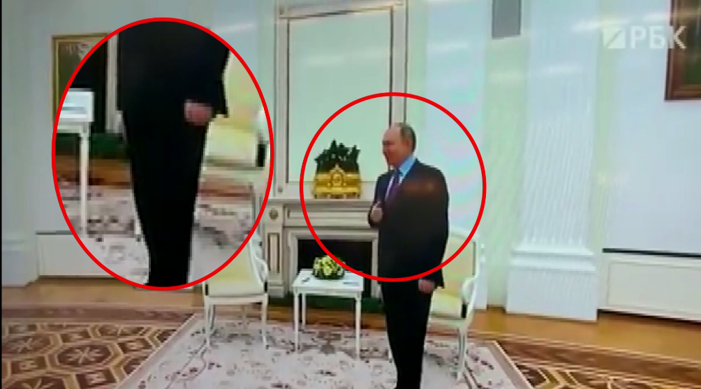 Putin humbet kontrollin e dorës e më pas të këmbës, Presidenti rus gati rrëzohet!