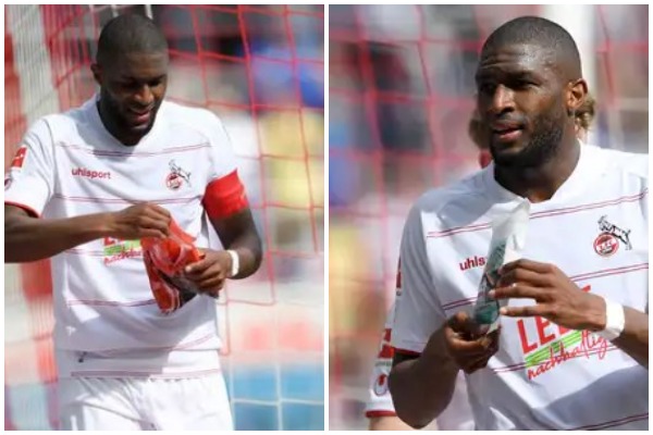 Sulmuesi i Bundesligës feston duke reklamuar kafenë e tij pas golit, Federata Gjermane e Futbollit reagon ashpër