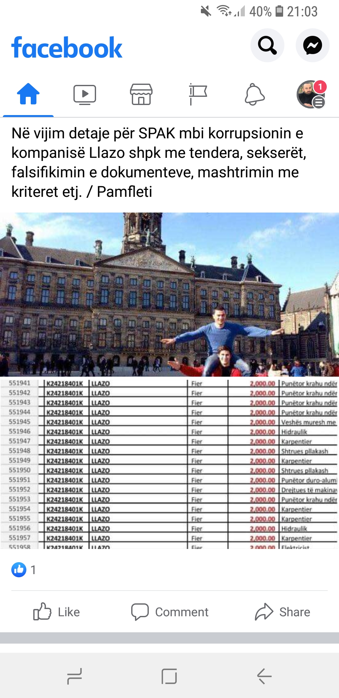 Çerri Aldi Llazo nga Bishqethmi aferë me Dritan Agollin, punëtorët i paguan 2 mijë lekë në muaj, vetë shijon në Londër milionat që vjedh me tenderat
