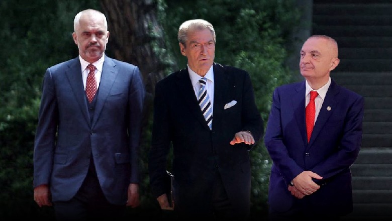 Sali Berisha i del në mbrojtje Ilir Metës: Edi Rama paditi Presidentin tek Nikos Dendias