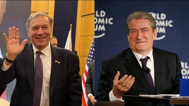 Donte takim me Pompeo: Ekipet e sigurisë u pajisën me fotografi të Berishës që ta ndalonin në korridoret e hotelit