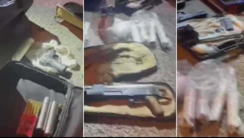 ‘Pistoleta, silenciator e kallashnikovë’, zbulohet një depo për modifikim armësh në Tiranë, 2 të arrestuar