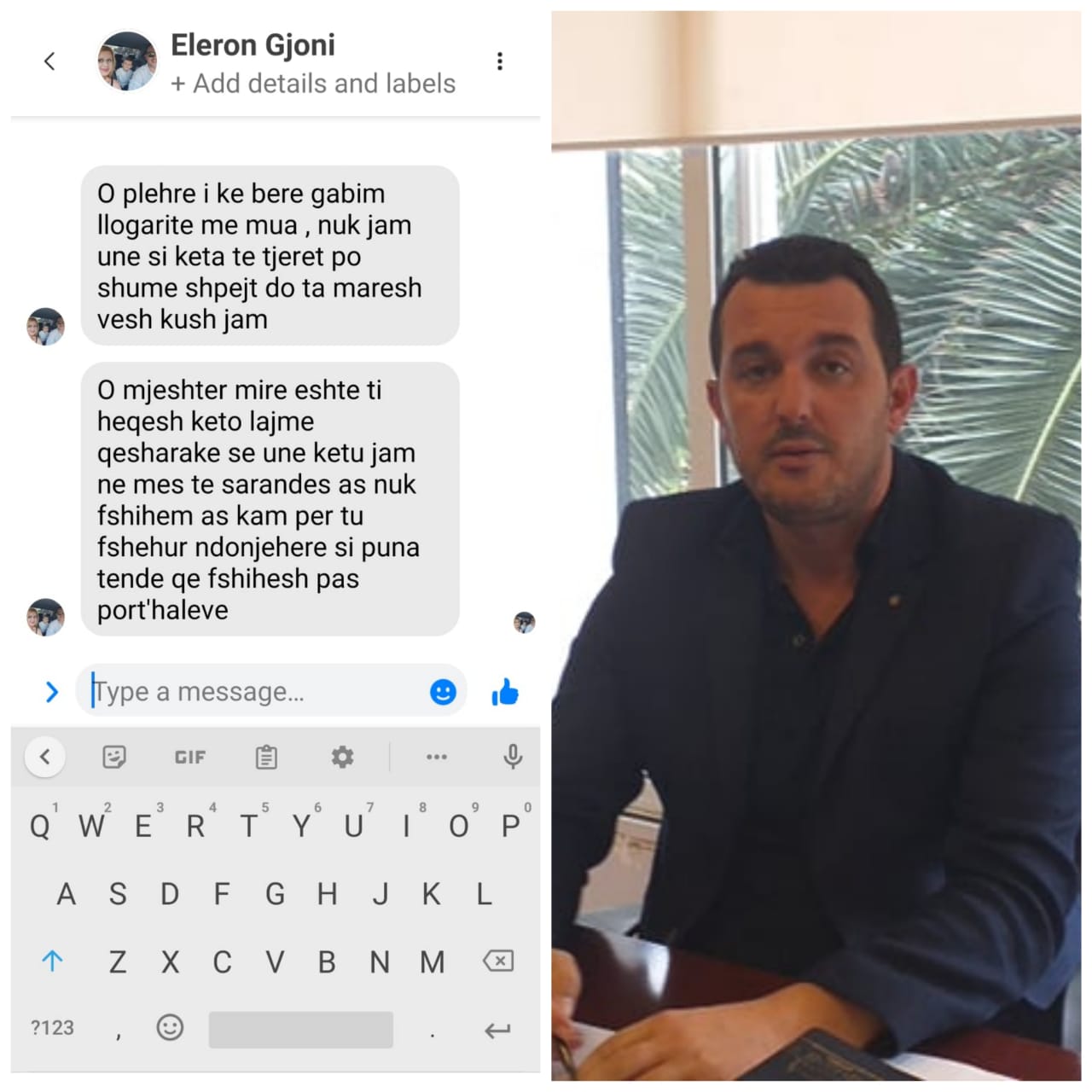 Romina Pulaj po merr shokët me vete, njihuni me Eleron Gjonin “kaçolin” e pronave në Sarandë, zyrtari që mburret se nuk e kap ligji dhe shantazhon median