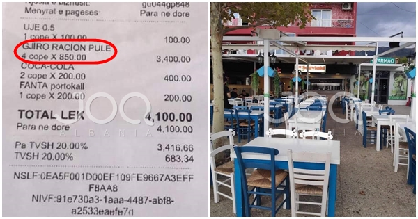Shkon gjithë qejf të “kullufisë” sufllaqen në Himarë, i ngec “patatja në fyt” kur paguan 41 mijë lekë