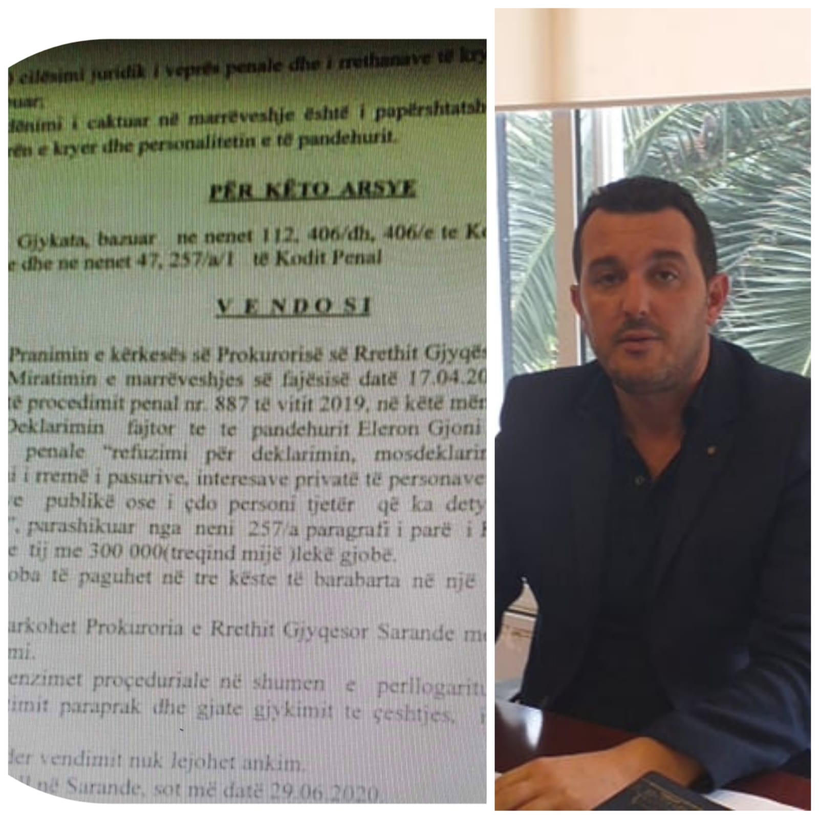 Dosja / Numri 2 i Bashkisë Sarandë i dënuar me vendim të formës së prerë, caktohet edhe kryetar i degës së PS-së, falsifikon dëshminë, ka edhe gruan drejtoreshë ku punon vetë, grup me Pandi Zhongën e mafies së pronave