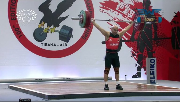 Skandal me garën e Erkand Qerimajt. I anulohet padrejtësisht ngritja e peshës 149kg