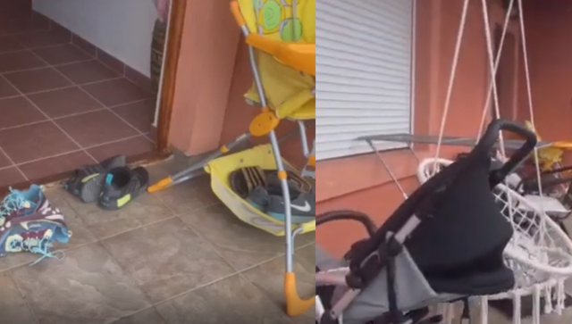 Çarçaf me gjak dhe xhamat e banesës të thyera, pamjet pas masakrës me 11 të vdekur në Malin e Zi