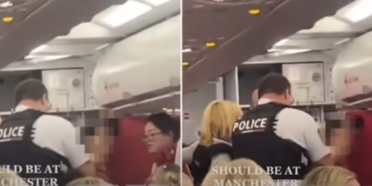 “Fëmijë, a jeni gati të vdisni?”/ Panik në fluturimin për në Mançester, gruaja zhvishet dhe bredh lakuriq në avion duke bërtitur “Allahu Akbar”