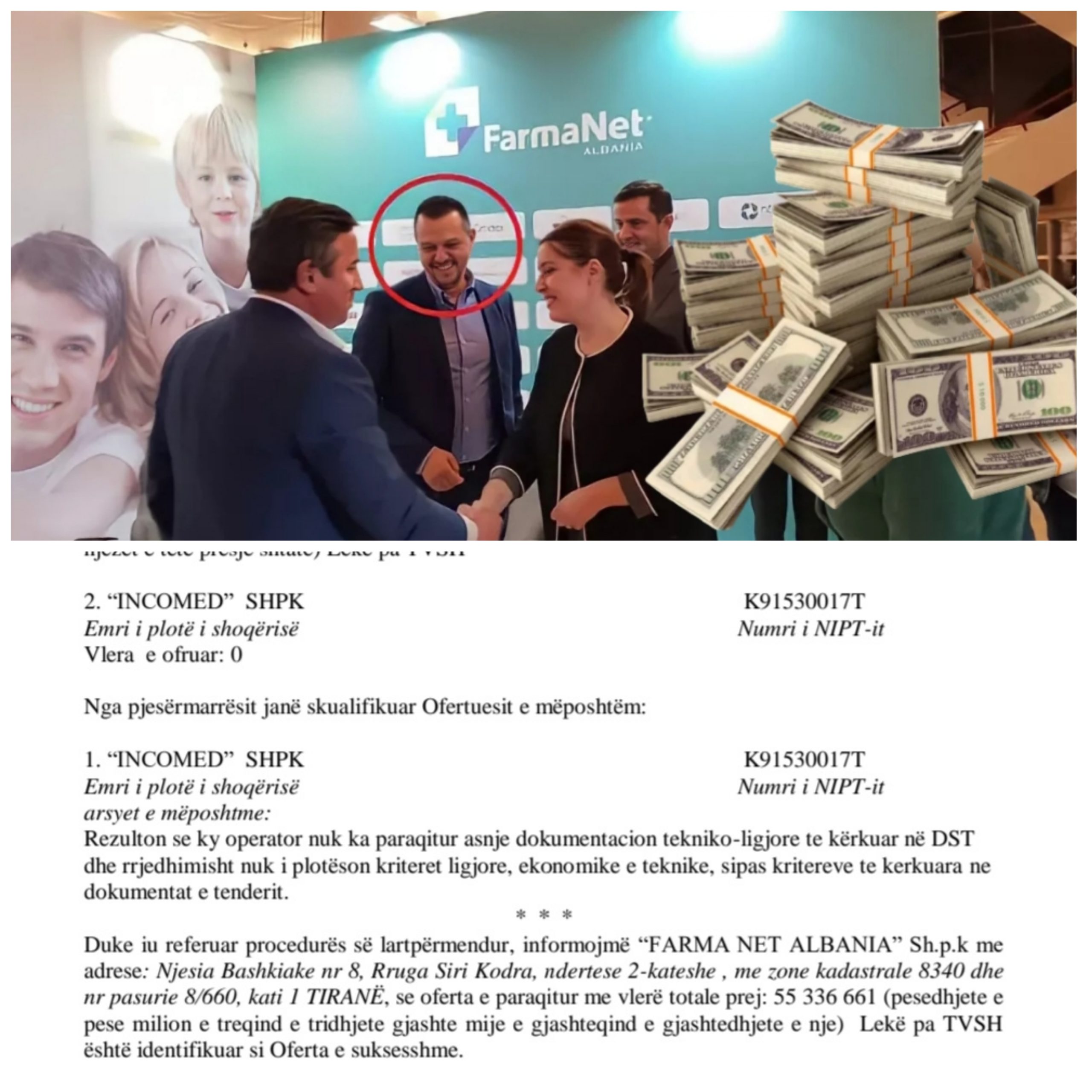 Kapobanda Sokol Topçiu merr 500 mijë euro tender korruptiv nga arresti shtëpiak nga Drejtoria e Burgjeve për ilaçe