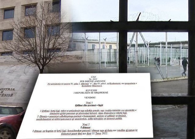 “Hapen burgjet”, ministria e Drejtësisë bën gati amnistinë për të dënuarit