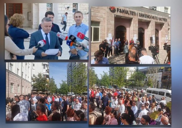 Pedagogu: Kemi pasur presione që të mos marrim pjesë në protestë