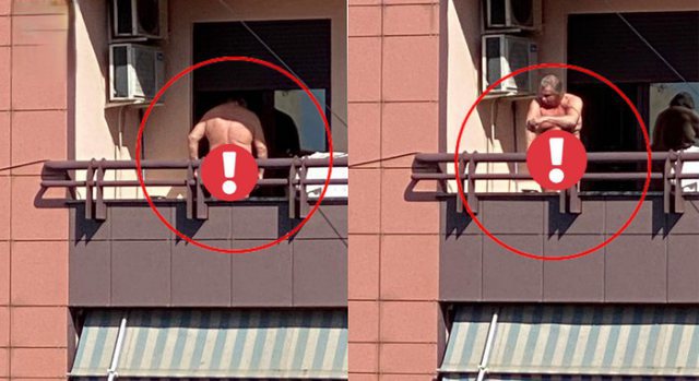“Na tremb kalamojt përditë”- Qytetari francez del lakuriq në ballkon në Tiranë, komshia i kërkon Policisë ta arrestojë