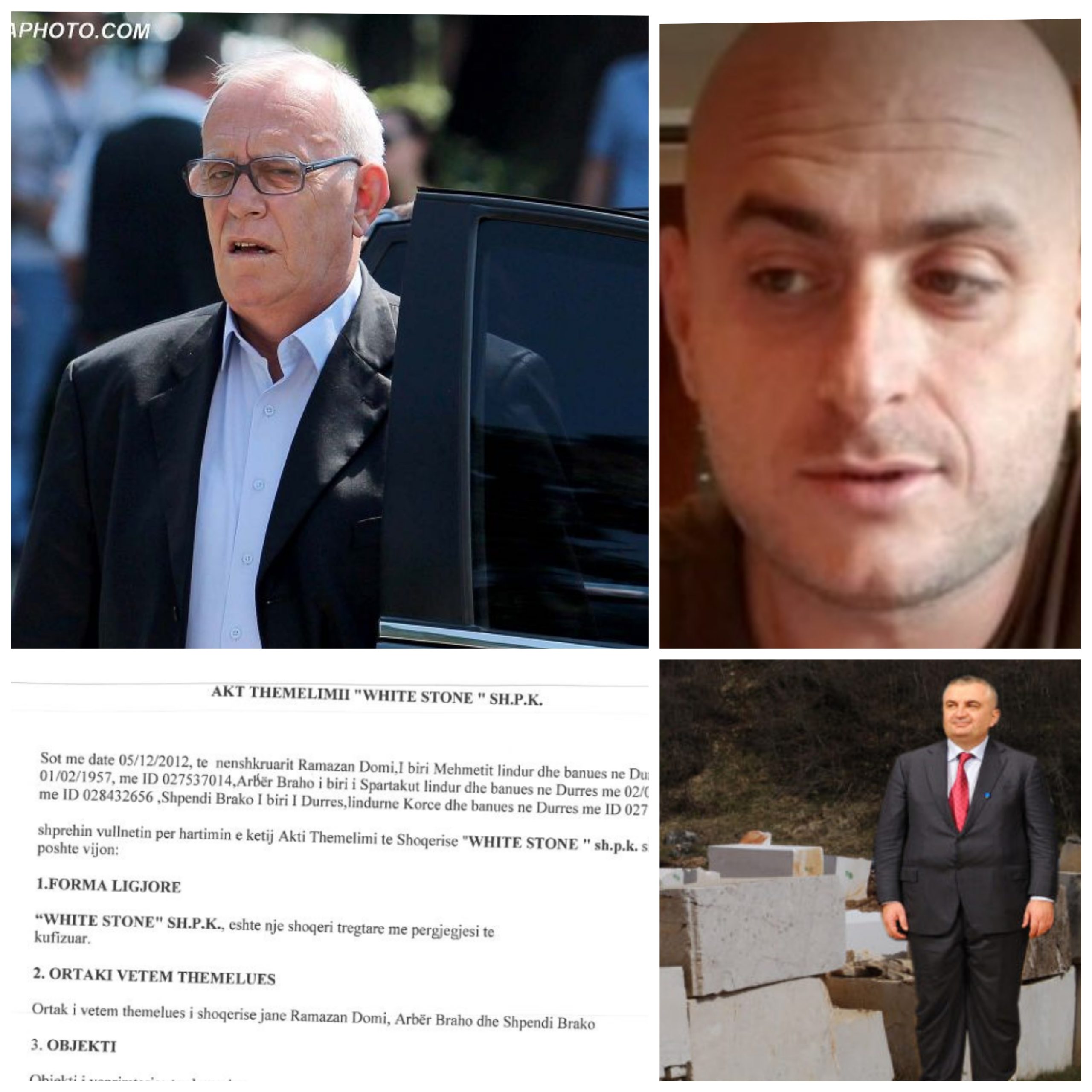 Spartak Braho me gurore në Skrapar në emër të të birit, 7 shtëpi nga Pogradeci deri në Durrës