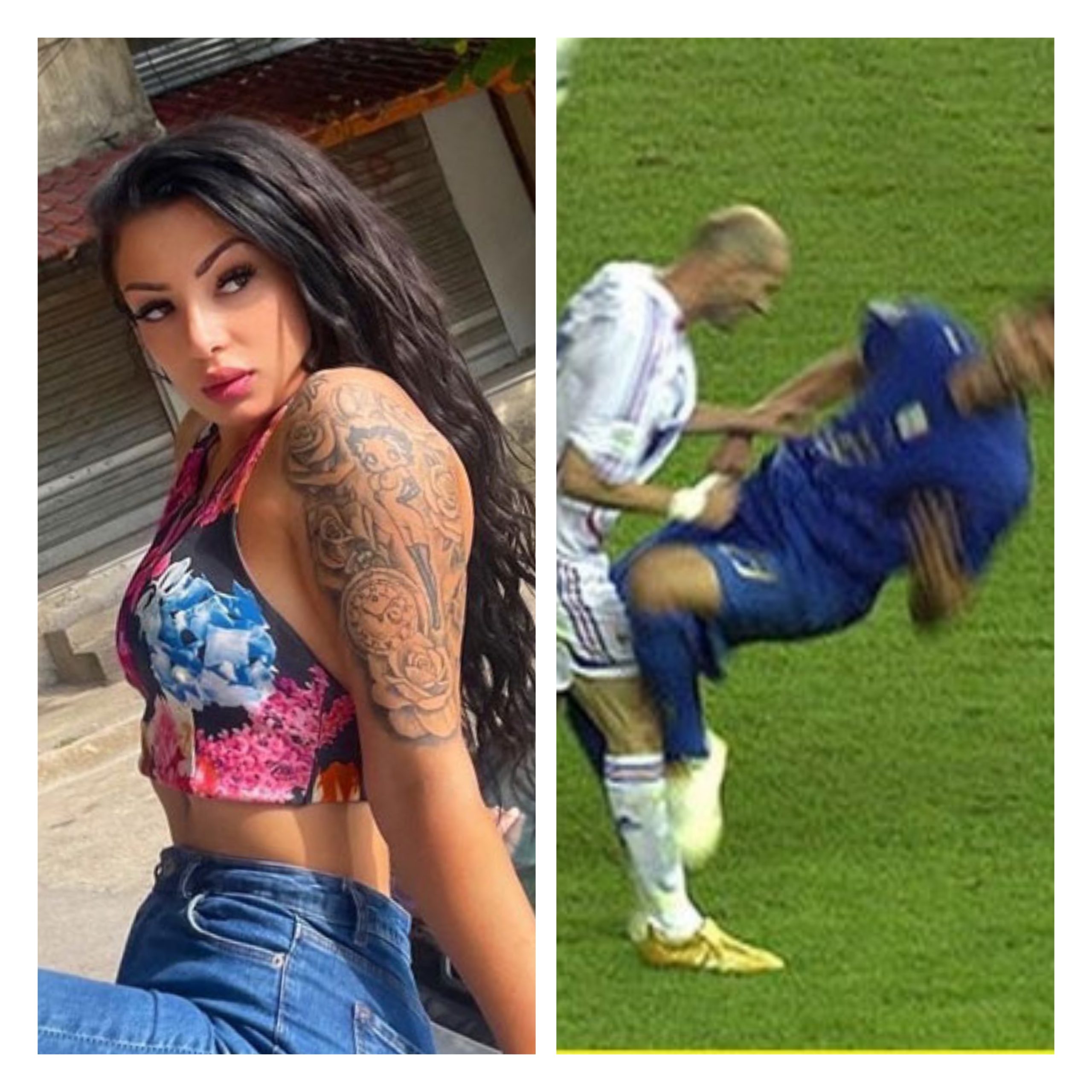 Gangsterja e Bilishtit si Zidane, goditi me kokë policin në gjoks dhe e hodhi në tokë. Pas shefit të krimeve Syziu, fut në kllapa prokurorë dhe gjyqtarë
