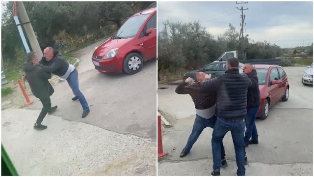 Pamjet e rënda, sherr me leva dhe grushte në Rrogozhinë