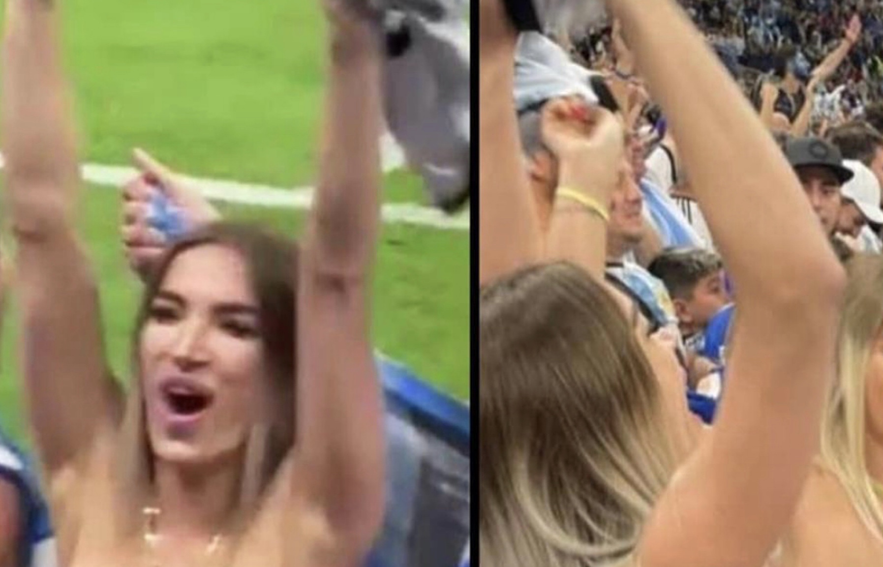 I “arratiset” dënimit në Katar, e reja që doli nudo në stadium pasi Argjentina fitoi Botërorin