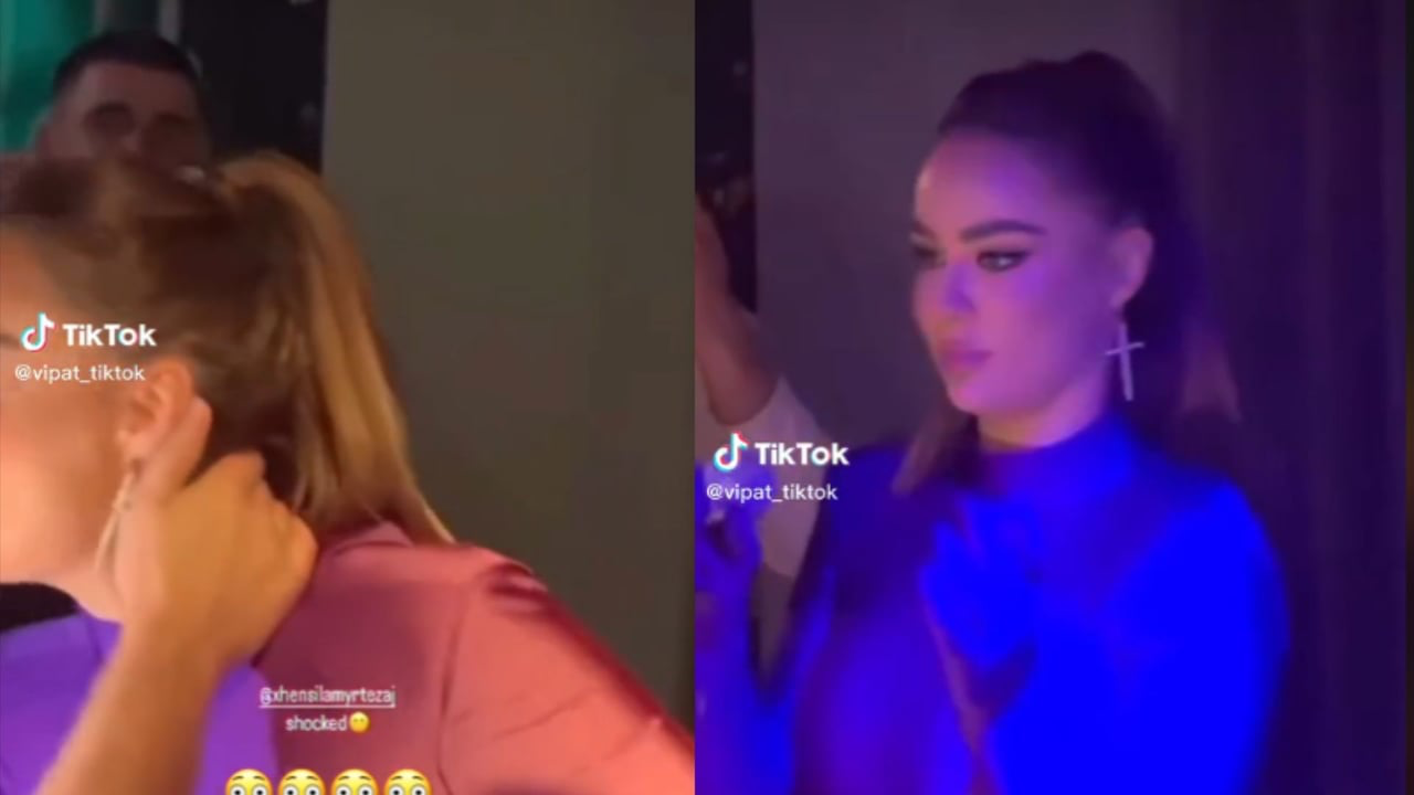 Fansi shokon Xhensila Myrtezajn, tenton ta puthë me zor