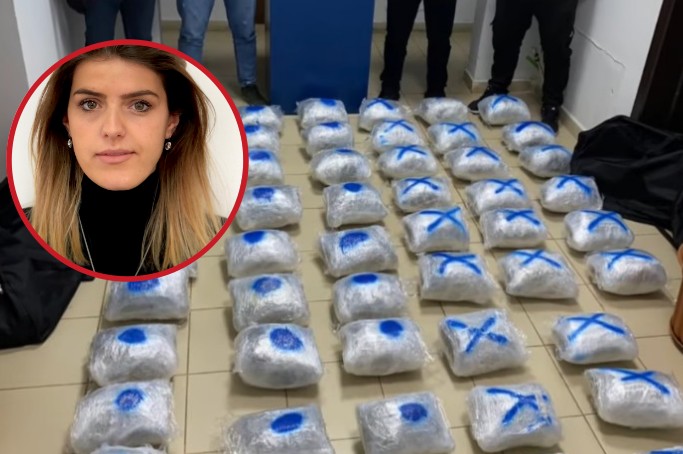 Operacioni antidrogë në Korçë/ Arrestohet në Qafë-Thanë drejtoresha e AKSHI-t Erisa Fero, po transportonte 40 kg kanabis