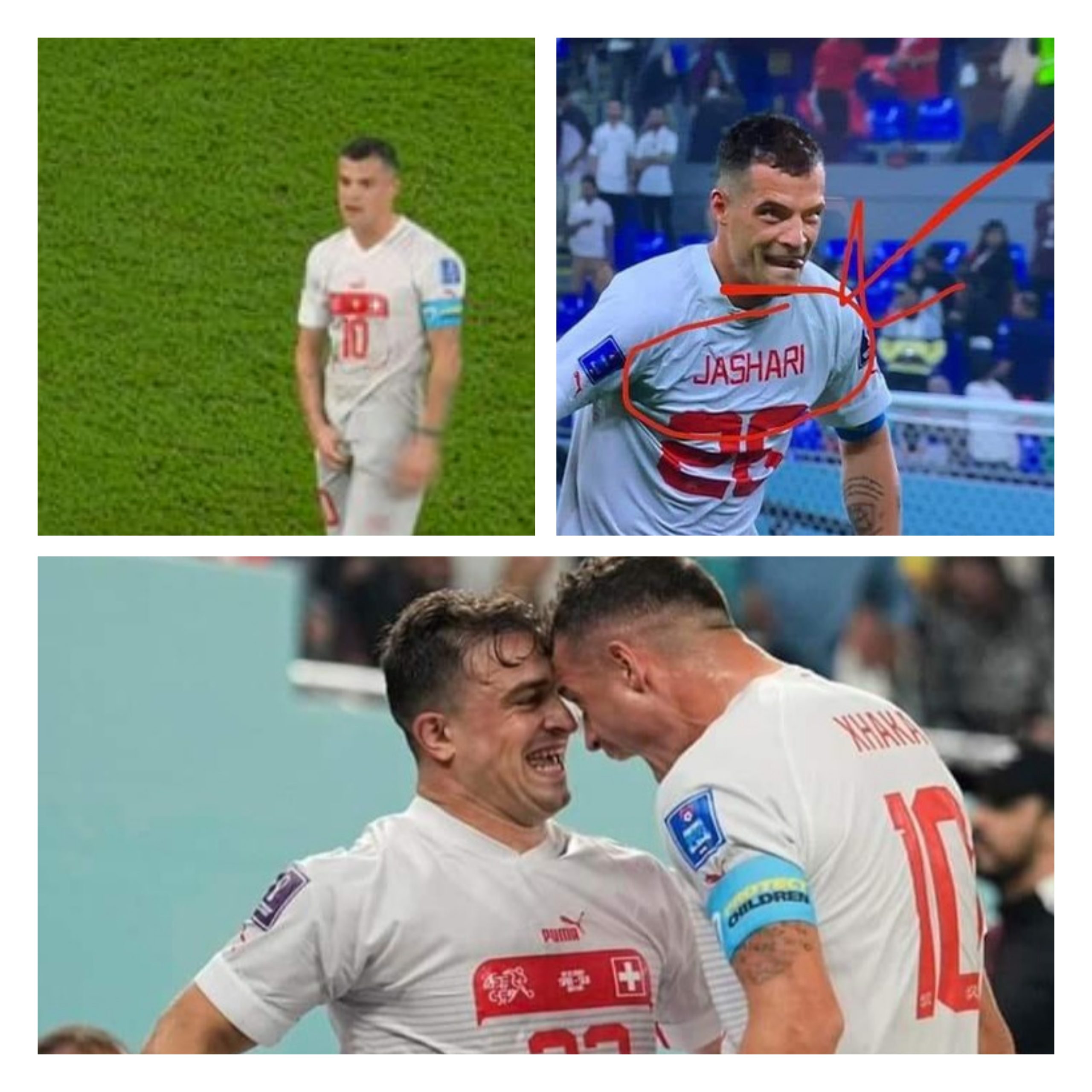 Xhaka palos serbët, i eliminon, u tregon…., feston me fanellën Jashari dhe shpallet lojtari i ndeshjes, në fund i shan nga nëna
