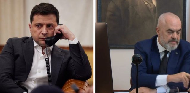 Zelensky zbardh telefonatën me Ramën: Diskutuam situatën në front dhe