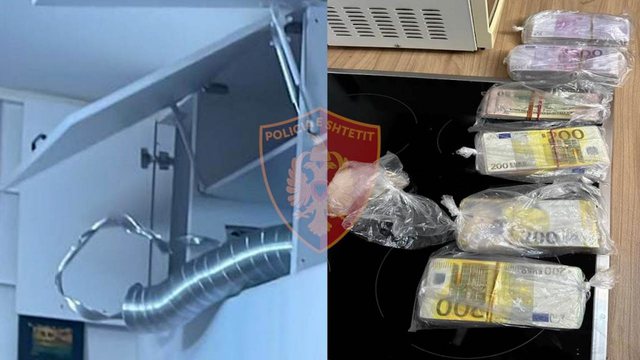 Nënë e bir bën kërdinë me vjedhje nga vila që pastronin në Tiranë, Policia u gjen 400 mijë euro të fshehura në tubin e aspirimit