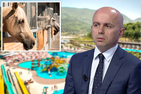 Oligarku Allajbeu, lë pa ujë banorët e fshatit dhe ua jep kuajve te “Equos Resort”