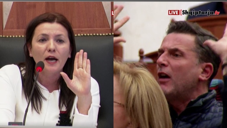 Braçe PËRPLASET me Felajn, nënkryetarja e Kuvendit i jep fjalën pas Spiropalit, deputeti: Faleminderit, nuk e dua më tani!
