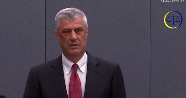 “Pres të më hiqen të gjitha akuzat”, Hashim Thaçi në Hagë: Jam i pafajshëm, erdha në Kosovë për të ndihmuar në luftë