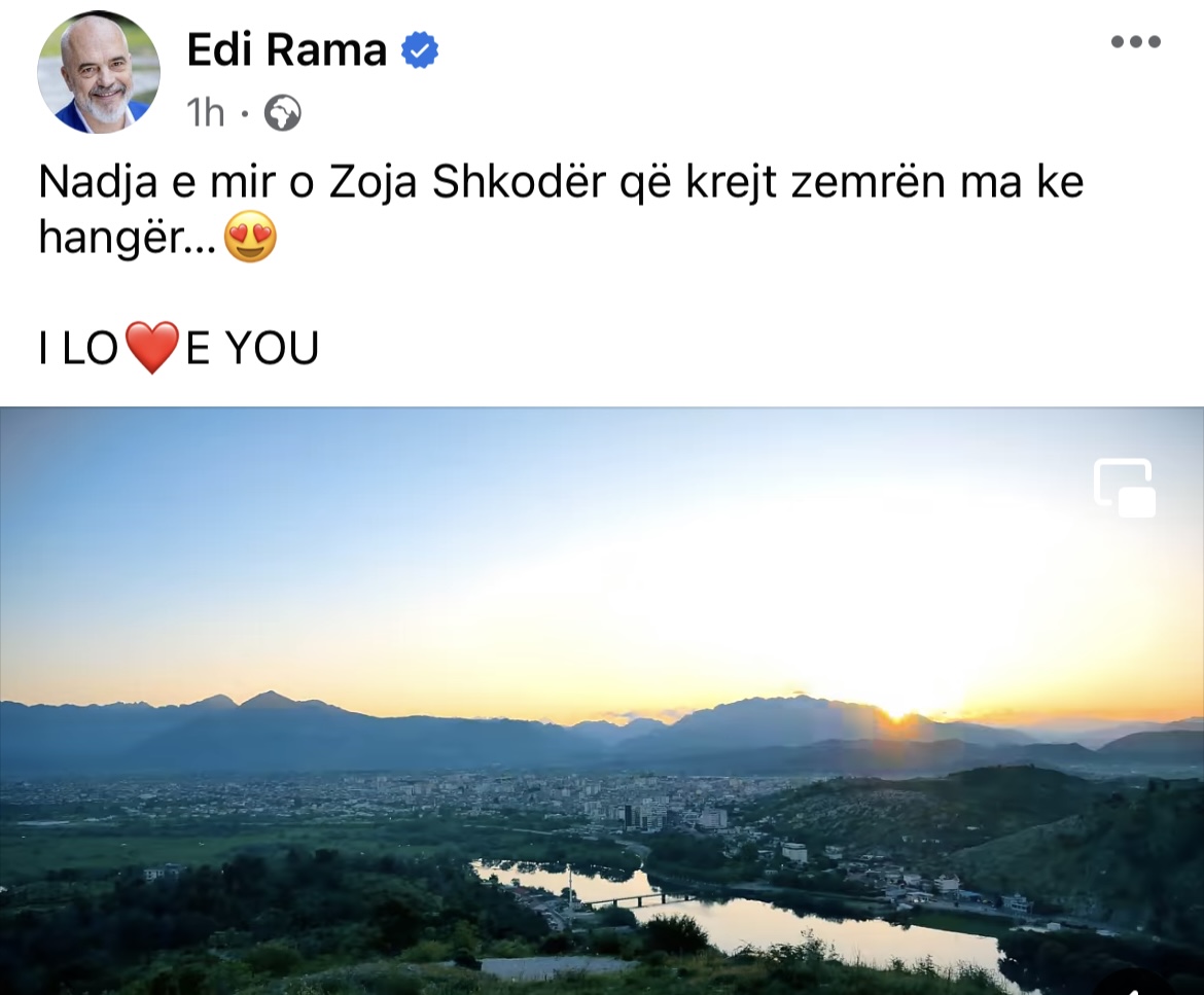 PS kryeson edhe në Shkodër, Rama: Krejt zemrën ma keni hangër