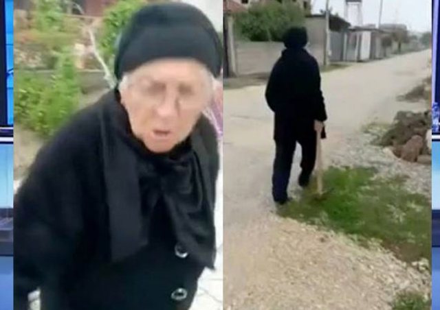 E moshuara pretendoi se ishte dhunuar, nusja i nxjerr VIDEO-n me sëpatë në dorë, vazhdon saga e familjes nga Fieri