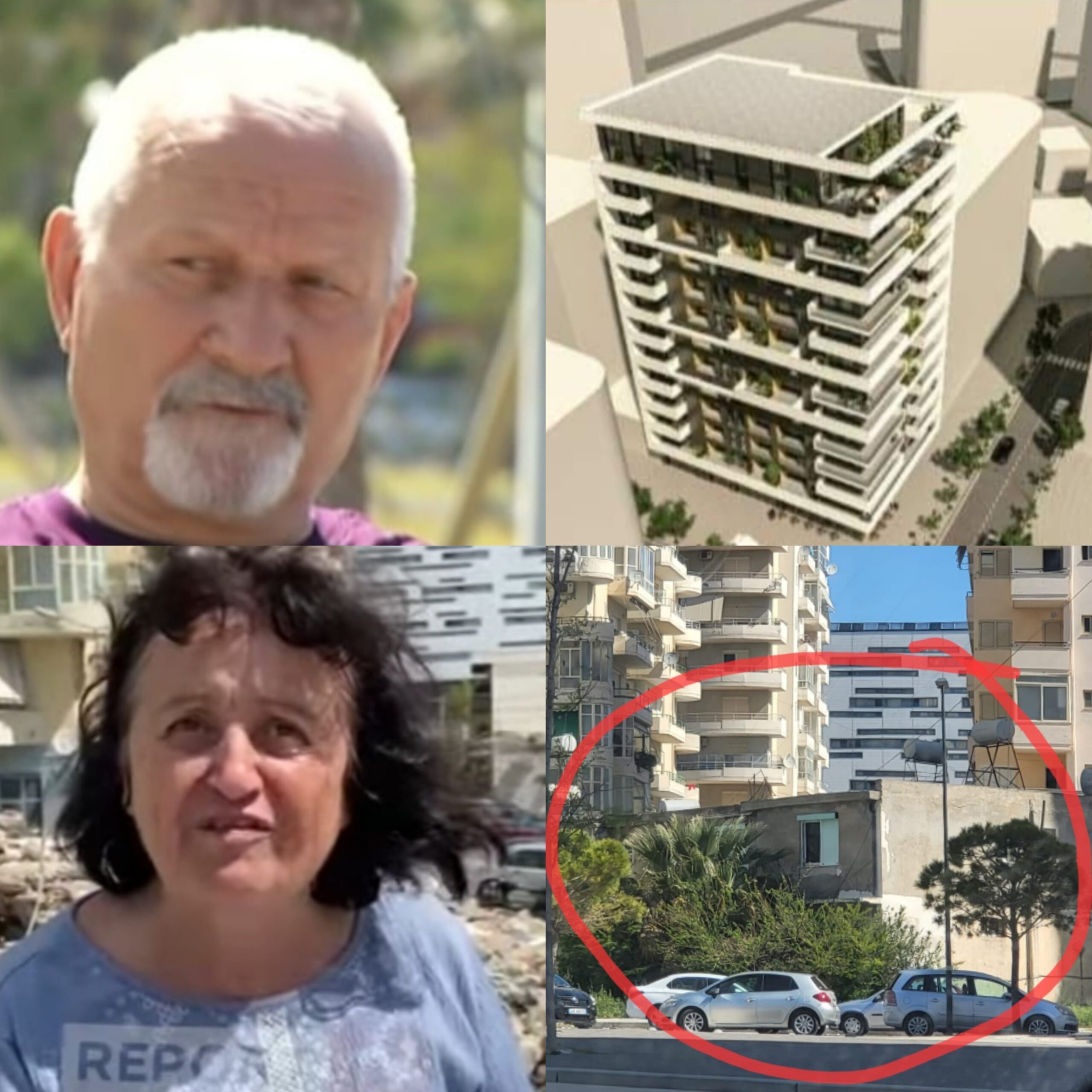 Të implikuarit do ‘qerasen’ me apartamente. Pallati i Fatmir Hanxharit që do ndërtohet në vend të godinës që u shemb me forcë në Vlorë, banorëve të dëbuar u thanë se do bëhet rruga. Ende asnjë hetim