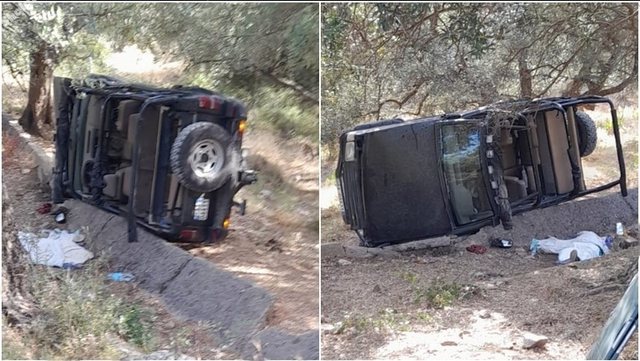 Aksident i rëndë në Himarë, makina del nga rruga, 1 i vdekur dhe 2 të plagosur