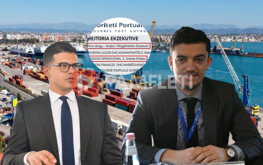 Dy djem teze/ Pirro Vengu e Andrea Shllaku, drejtues të Portit Durrës e kompanisë shtetërore të kullave “Alabbar”