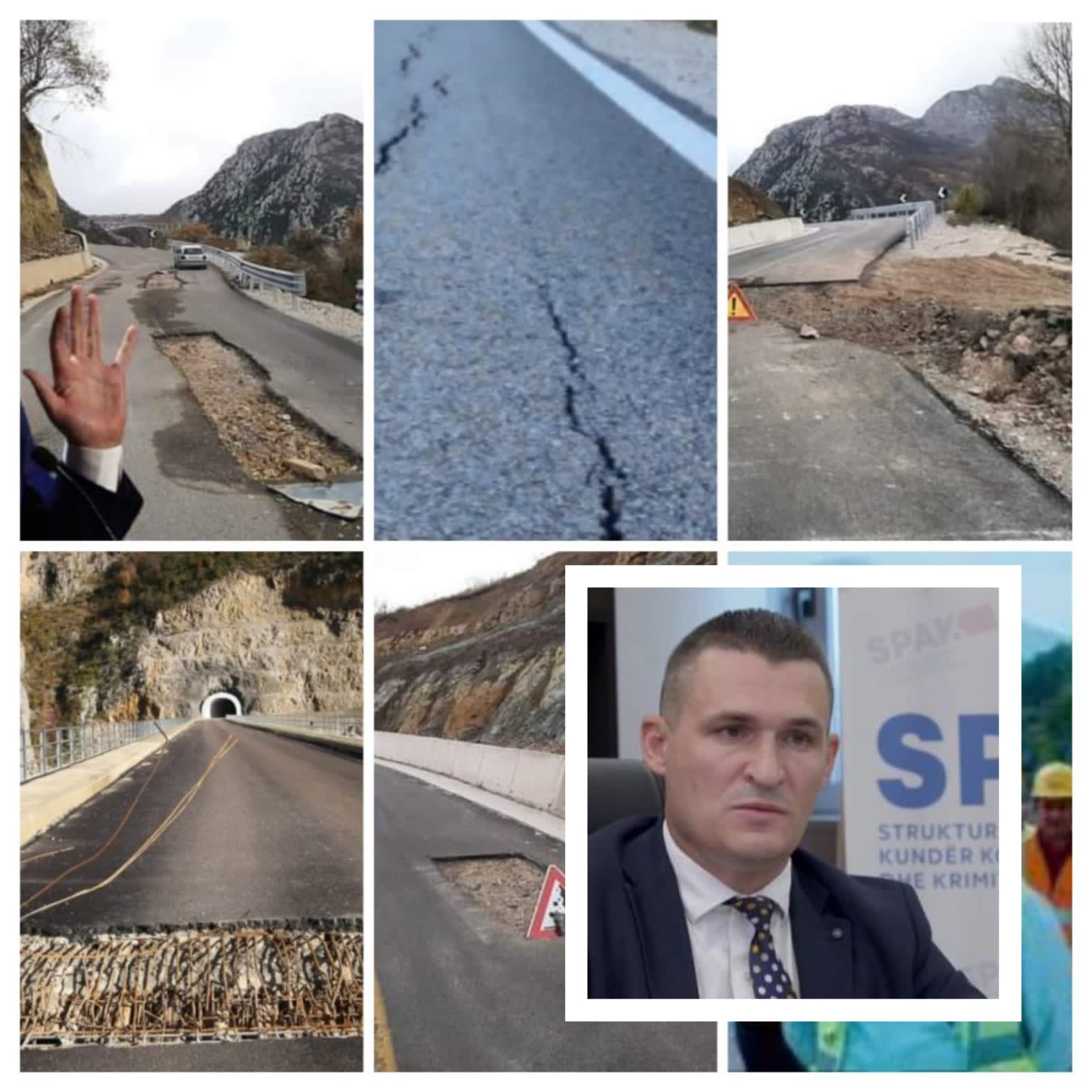 Altin Dumani inspekton Rrugën e Arbërit dhe llahtariset nga korrupsioni, dridhen Rrok Gjoka dhe politikanët që kanë vjedhur paratë, 2-fishohet kostoja, digjet afati i fundit për hapjen e tunelit