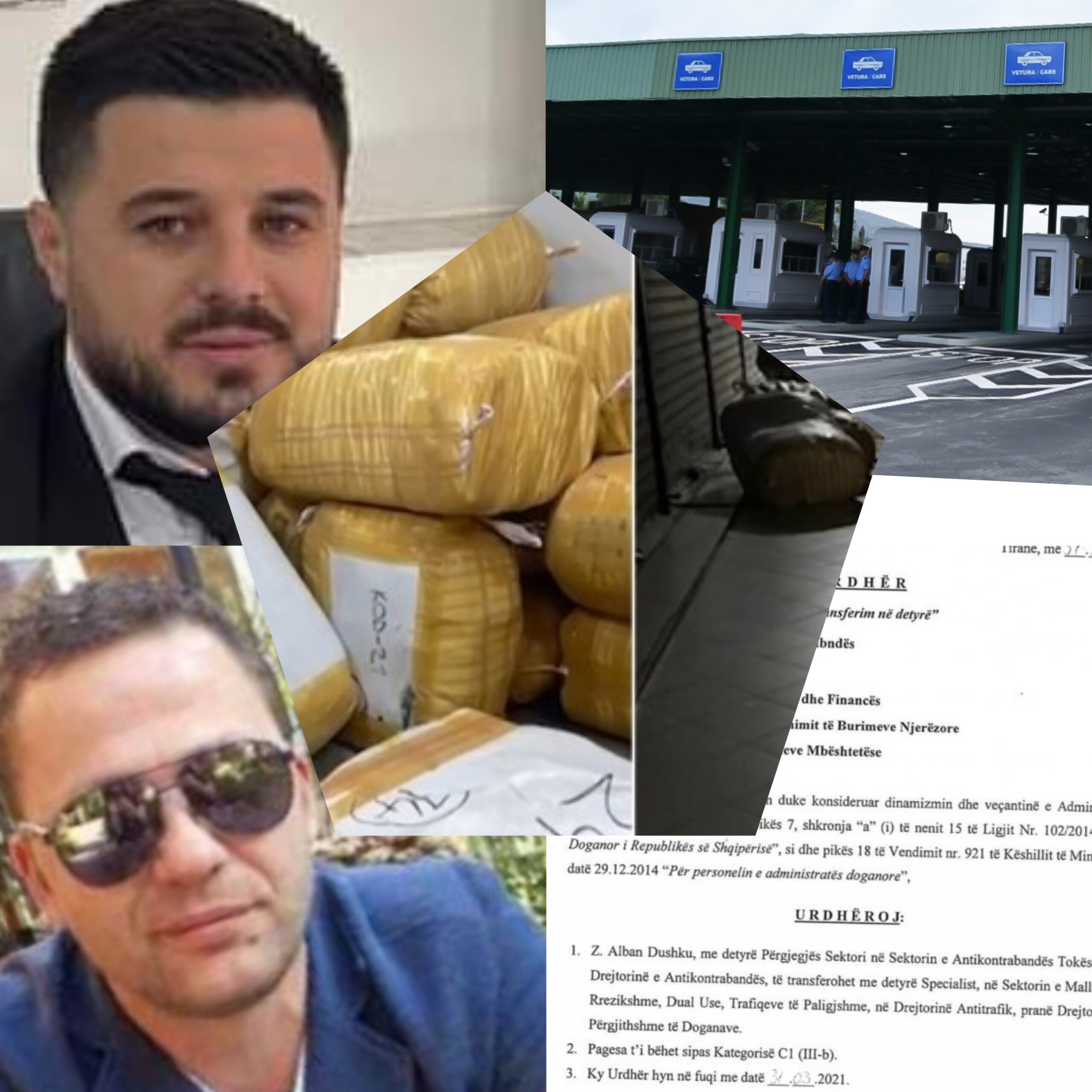 Dora nongrata që komandon drejtorët e doganave, Alban Dushku i Morinës fshihet pas magazinës me mallra kontrabandë në Tiranë, i arrestuar për zhvatje pronash. Pjesë e klanit Agim Rakipi dhe 2 Ergysët famëkeqë