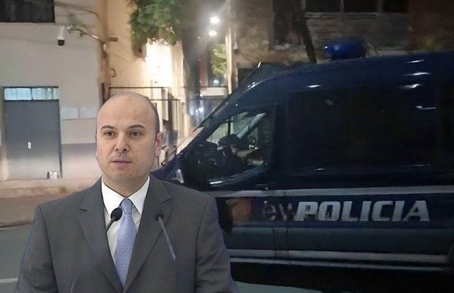Momenti kur policia sjell Jamarbër Malltezin nga Rinasi në Komisariatin numër 5 në Tiranë