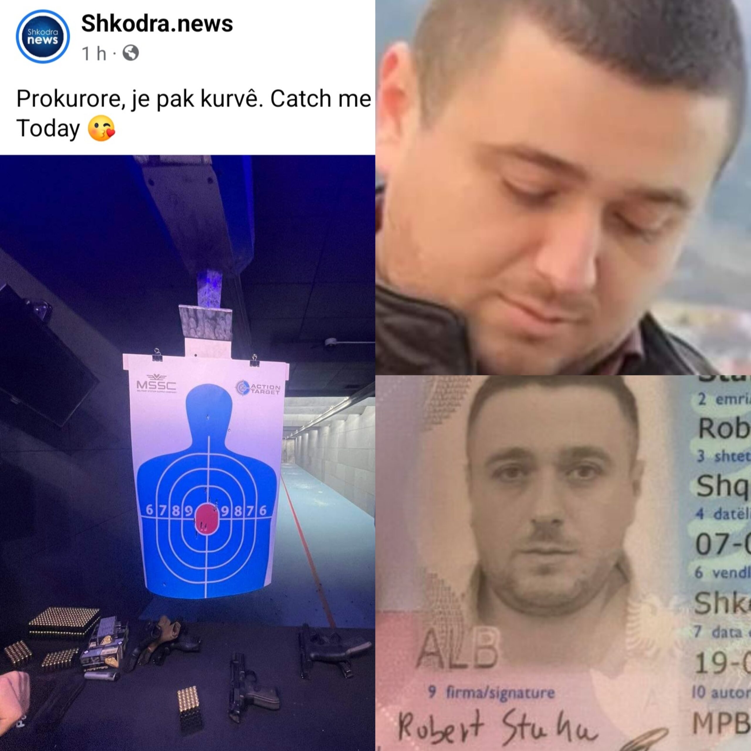Robert Staka kërcënon me vrasje prokuroret e Shkodrës, policia ende e lë të lirë, Staka dhunoi edhe nënën e tij, fyerje ndaj të vdekurve dhe disa vepra penale, përdoret nga grupet kriminale