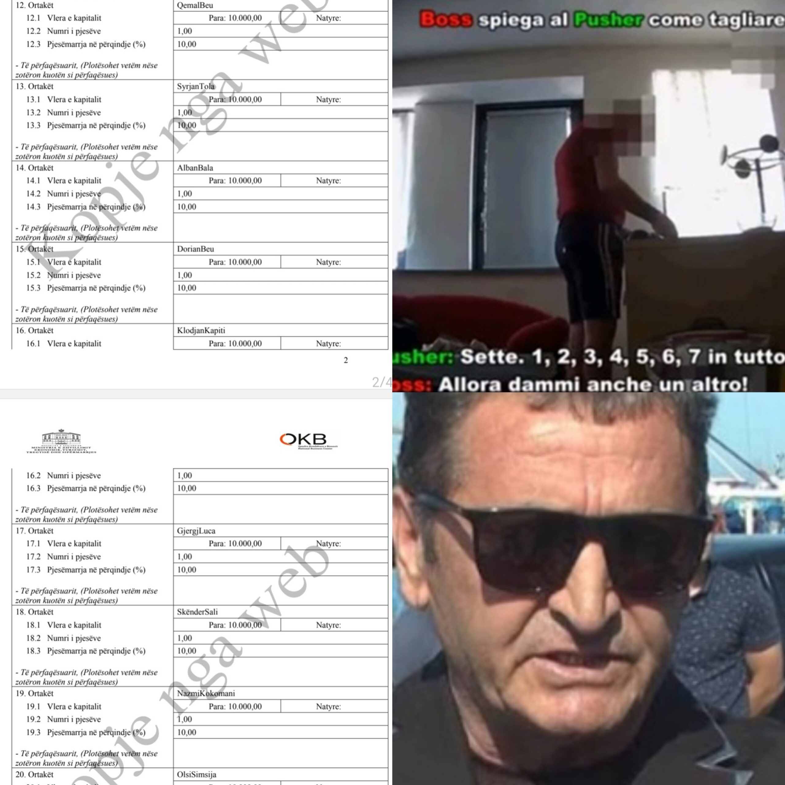 Porti i peshkimit në Durrës në duart e bosëve të kokainës, kush janë Qemal dhe Emirjan Beu që iu sekustruan pronat nga policia italiane, lidhja me një anëtar të SPAK-ut. Emrat që po fshihen