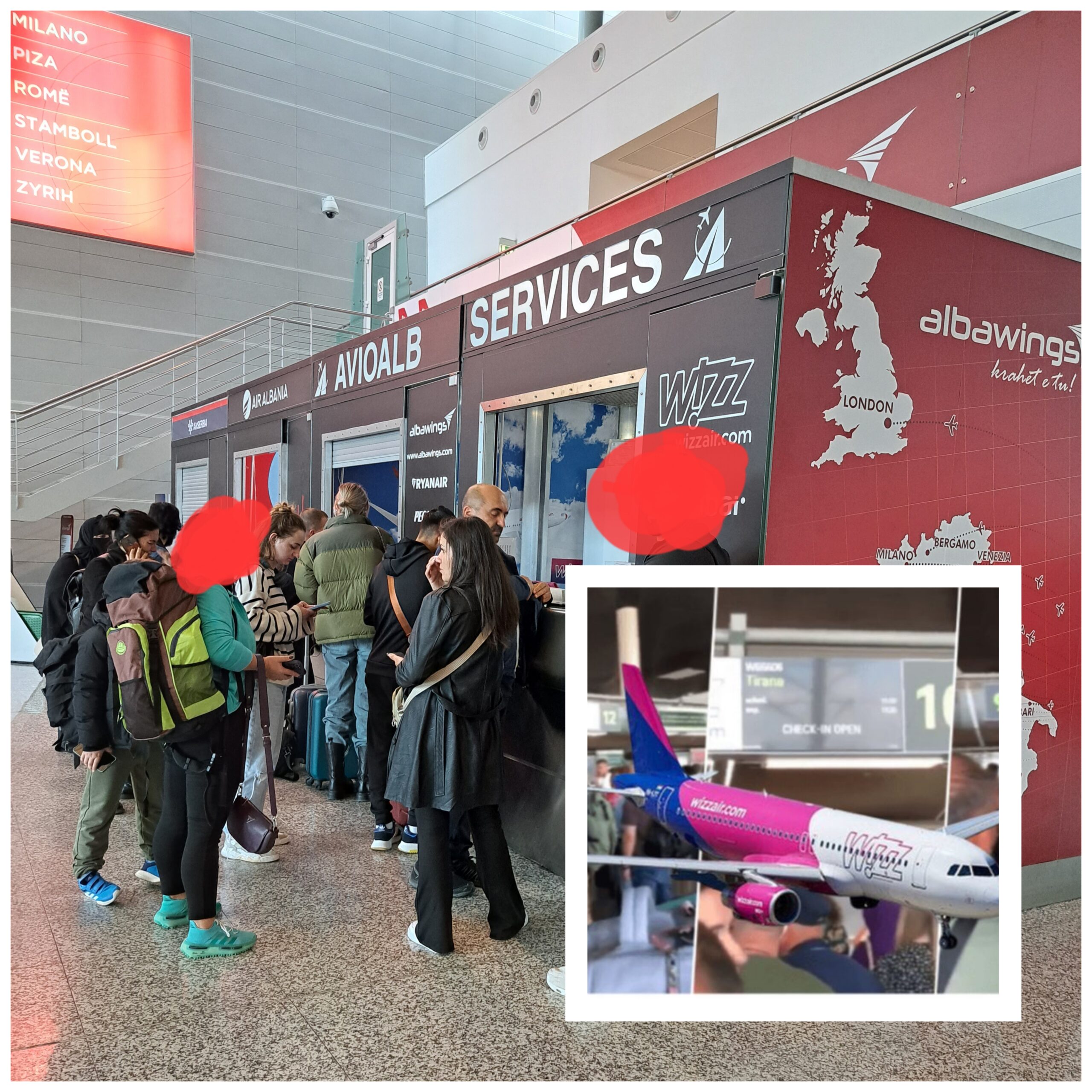 Mafia Wizz Air përdhos Rinasin e shtetin, shtyn me 24 orë fluturimet në minutat e fundit. Policia, prokuroria dhe Albcontrol palë me kartelin kriminal që po zhvat, poshtëron dhe shkatërron shqiptarët