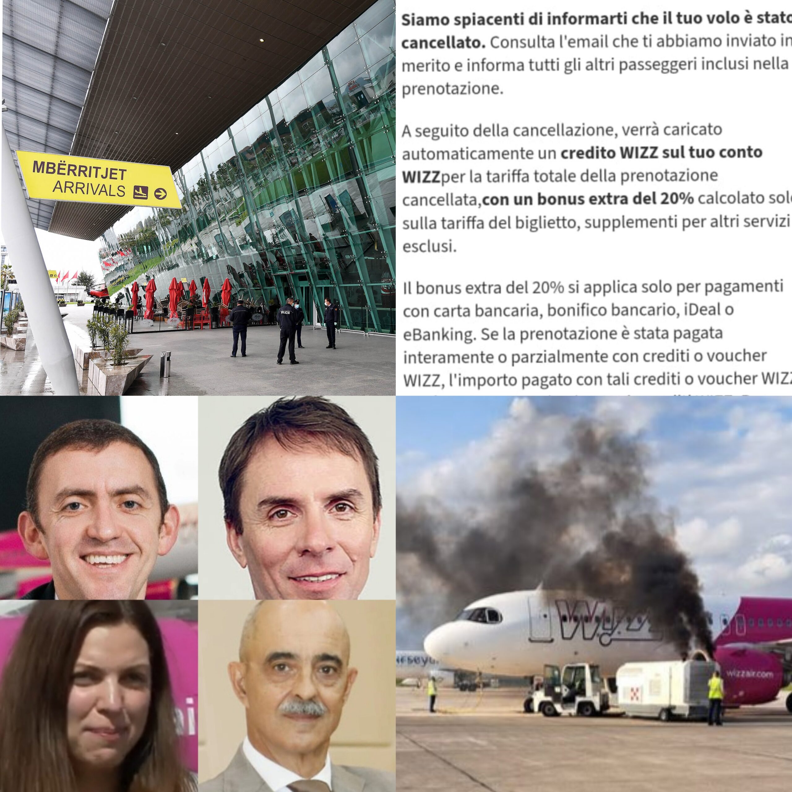 Aeroporti i Rinasit zonë krimi, mafia Wizz Air fshin biletat dhe i rishet, Prokuroria dhe Maksim Et’hemaj të kapur nga klani hungarez