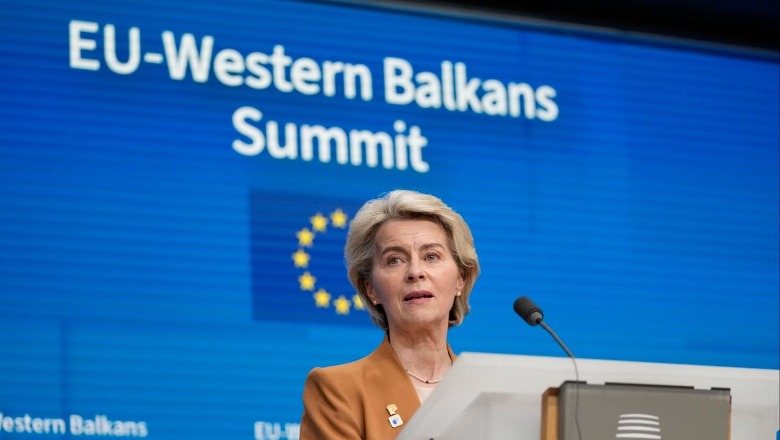 Von Der Leyen, letër udhëheqësve të BE-së në përkrahje të marrëveshjes Shqipëri – Itali për migrantët