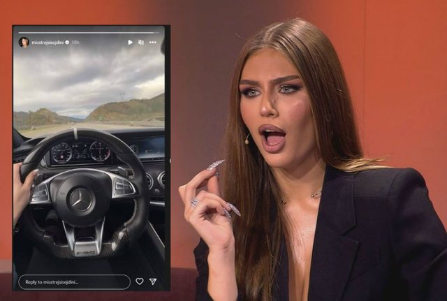 ‘Dhurata 100 milionëshe nga Princi Damian’/ “Benz”-i që iu mor Trejsi Sejdinit do t’i hipin policët e Rrugores!