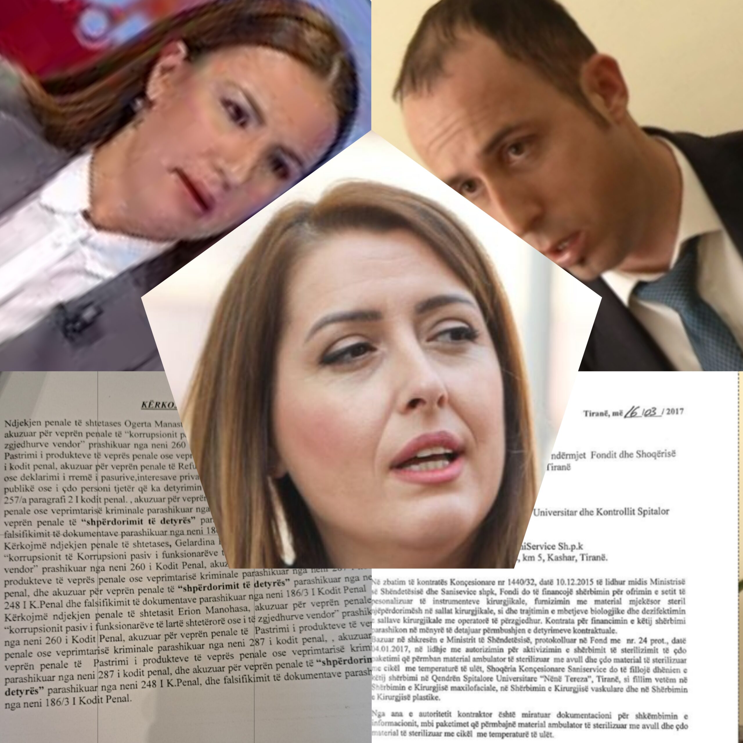 Kontrata e sterilizimit / Dokumentet që fundosin Ogerta Manastirliun, SPAK nis hetimet për rolin e ish ministres së Shëndetësisë