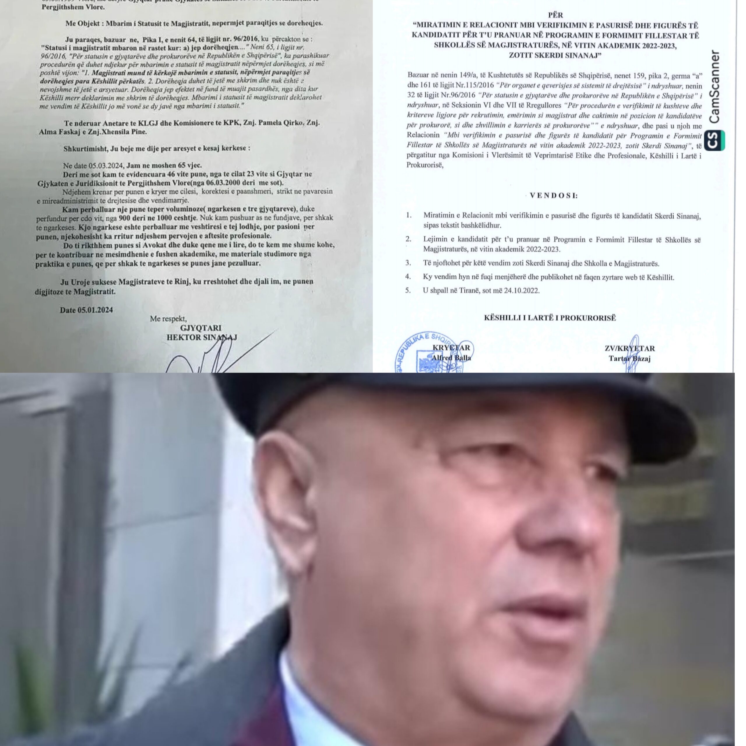 Babai ikën nga dera si gjyqtar i korruptuar, i biri futet nga dritarja për t’u bërë prokuror. Skandali me Hektor Sinanajn dhe të birin