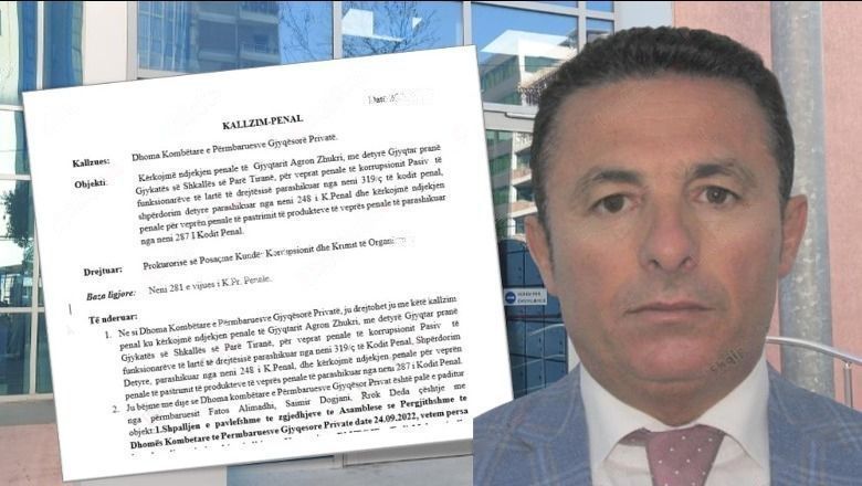 Sa lekë janë paguar për të shtyrë prej 4 vitesh shkarkimin e Agron Zhukrit, gjyqtari i vulës pastron paratë me pallate dhe agjenci udhëtimi, i biri vrau një person dhe bëri vetëm dy orë burg, tjetri qëlloi policinë dhe iu mbyll dosja