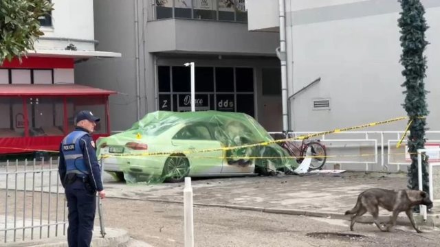 Shpërthim në Shkodër/ Një person me motor i afrohet makinës dhe hedh lëndën plasëse, zbardhet dëshmia e pronarit të ‘Audi’-it