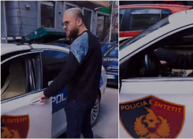Probleme me drejtësinë? Luiz Ejlli publikon video duke ngarë një makinë policie!