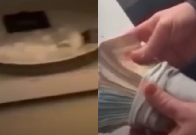 Pamjet nga operacioni antidrogë në Itali/ Tufa me euro të vendosura në çorape dhe drogë në mikrovalë, “shpartallohet” banda shqiptare!