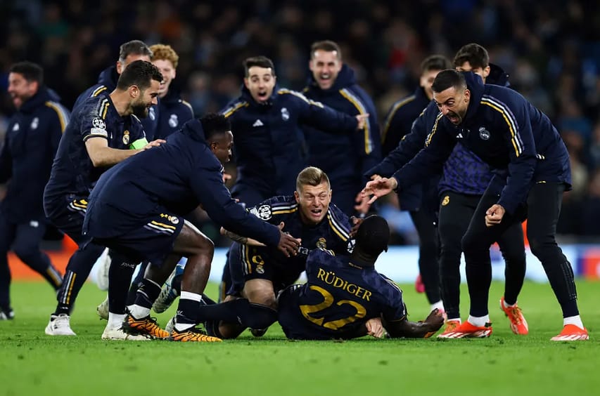 Real Madrid mposht Manchester City, në gjysmëfinale kundër Bayern