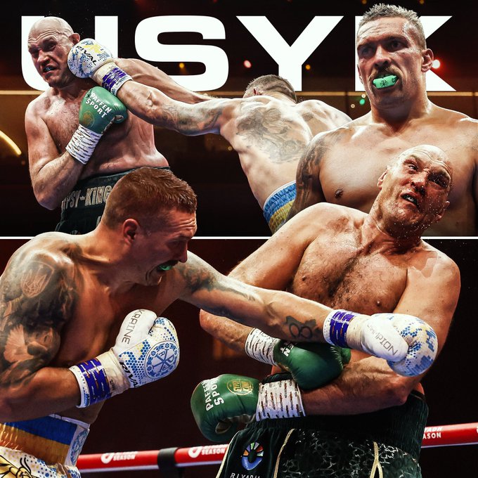 Usyk shpallet mbreti i boksit mbi tokë: Fitore për ushtarët e Ukrainës. Tyson Fury: Fitova unë, por nuk do ulem dhe të qaj